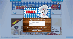 Desktop Screenshot of bimbo.es
